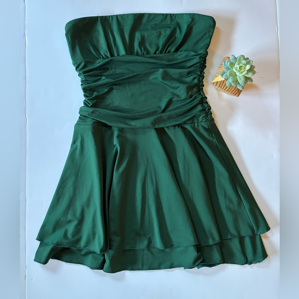 That’s So Fetch Aveda Dress Emerald (Size 4) View 3